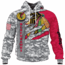 Blackhawks Camo Style Limited Edition Hoodie T-shirt Sweatshirt All Merchandise