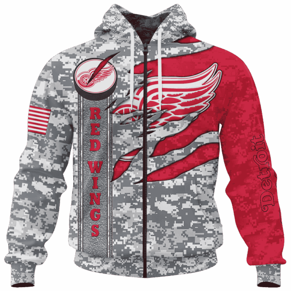 Wings Camo Style Limited Edition Hoodie T-shirt Sweatshirt All Merchandise - Image 4