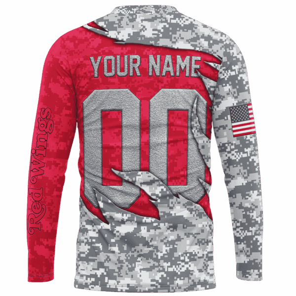 Wings Camo Style Limited Edition Hoodie T-shirt Sweatshirt All Merchandise - Image 8