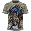 Patriots Camo Mascot Limited Edition Hoodie T-shirt Sweatshirt All Merchandise