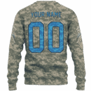 Chargers Camo Mascot Limited Edition Hoodie T-shirt Sweatshirt All Merchandise