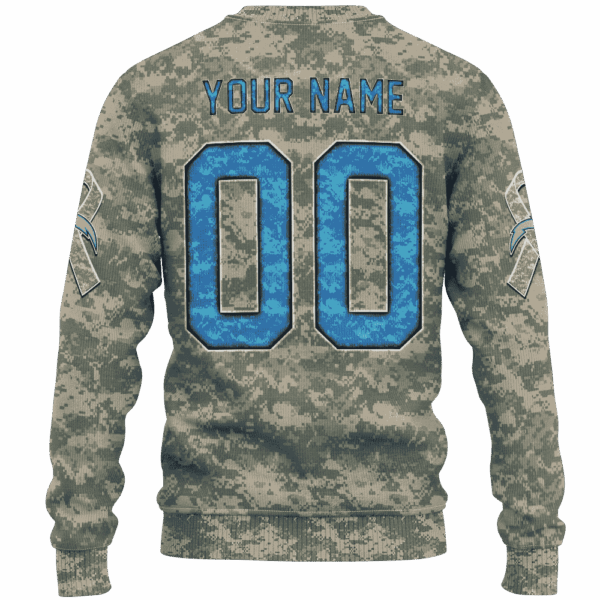 Chargers Camo Mascot Limited Edition Hoodie T-shirt Sweatshirt All Merchandise - Image 3