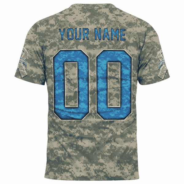 Chargers Camo Mascot Limited Edition Hoodie T-shirt Sweatshirt All Merchandise - Image 6