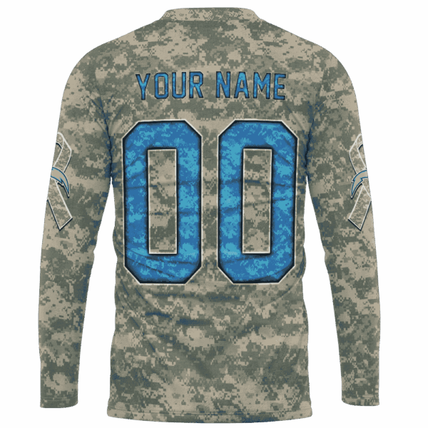 Chargers Camo Mascot Limited Edition Hoodie T-shirt Sweatshirt All Merchandise - Image 8