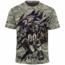 Ravens Camo Mascot Limited Edition Hoodie T-shirt Sweatshirt All Merchandise