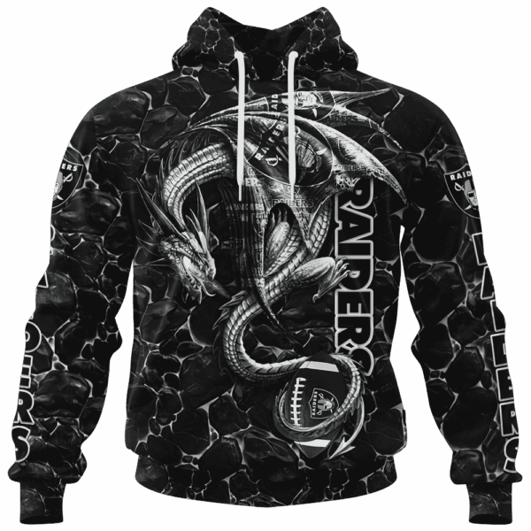 Raiders Legend Dragon Limited Edition Hoodie T-shirt Sweatshirt All Merchandise