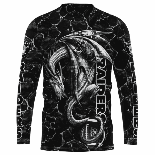 Raiders Legend Dragon Limited Edition Hoodie T-shirt Sweatshirt All Merchandise - Image 7