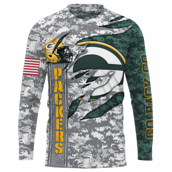 Packers Camo US Limited Edition Hoodie T-shirt Sweatshirt All Merchandise - Image 7