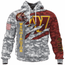 Commanders Camo US Limited Edition Hoodie T-shirt Sweatshirt All Merchandise