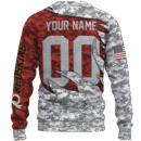 Commanders Camo US Limited Edition Hoodie T-shirt Sweatshirt All Merchandise
