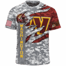 Commanders Camo US Limited Edition Hoodie T-shirt Sweatshirt All Merchandise
