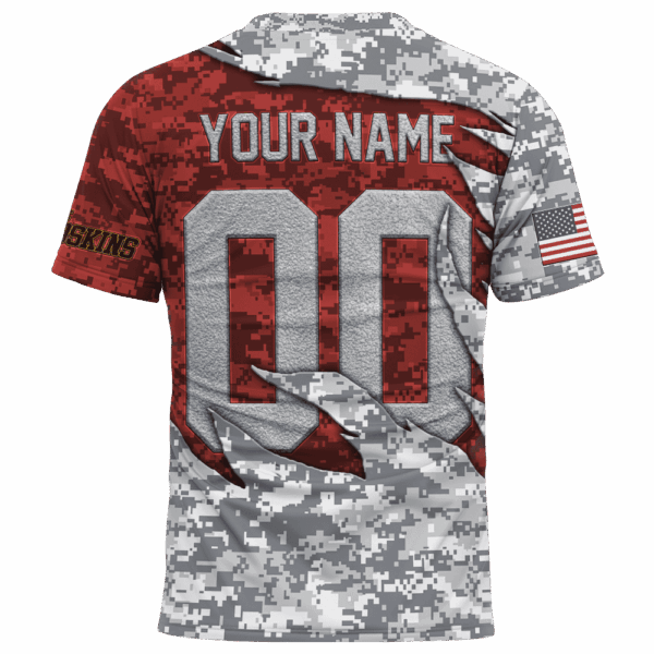 Commanders Camo US Limited Edition Hoodie T-shirt Sweatshirt All Merchandise - Image 6