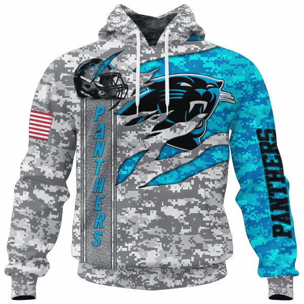 Panthers Camo US Limited Edition Hoodie T-shirt Sweatshirt All Merchandise