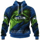 Seahawks Demon Eyes Limited Edition Hoodie T-shirt Sweatshirt All Merchandise