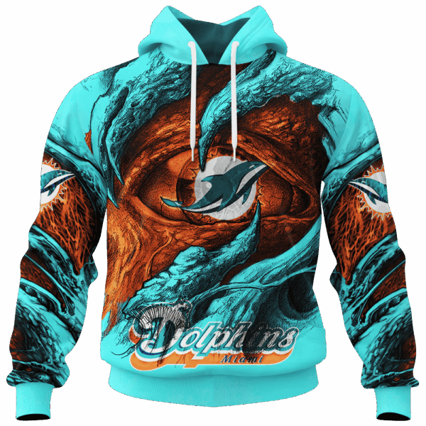 Dolphins Demon Eyes Limited Edition Hoodie T-shirt Sweatshirt All Merchandise