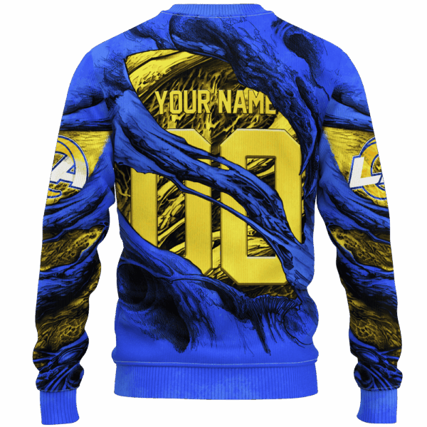 Rams Demon Eyes Limited Edition Hoodie T-shirt Sweatshirt All Merchandise - Image 3