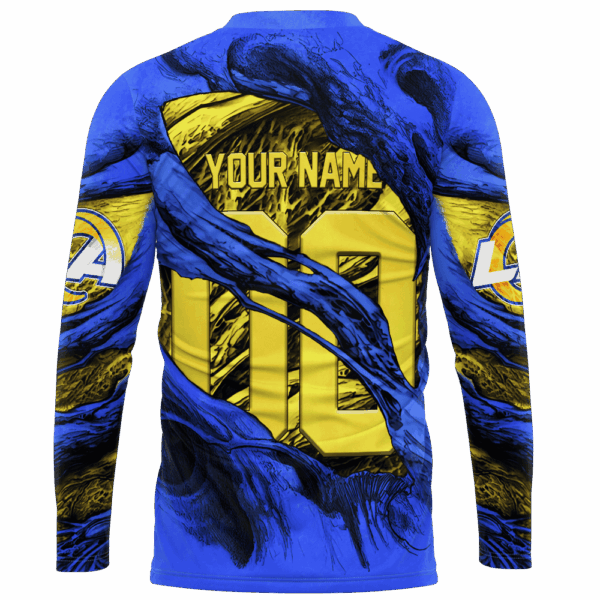 Rams Demon Eyes Limited Edition Hoodie T-shirt Sweatshirt All Merchandise - Image 8