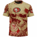 49ers Skull Flowing Limited Edition Hoodie T-shirt Sweatshirt All Merchandise