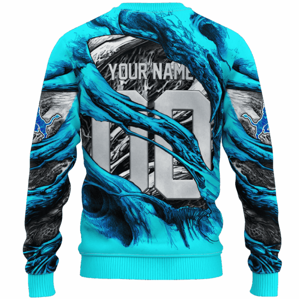 Lions Demon Eyes Limited Edition Hoodie T-shirt Sweatshirt All Merchandise - Image 3
