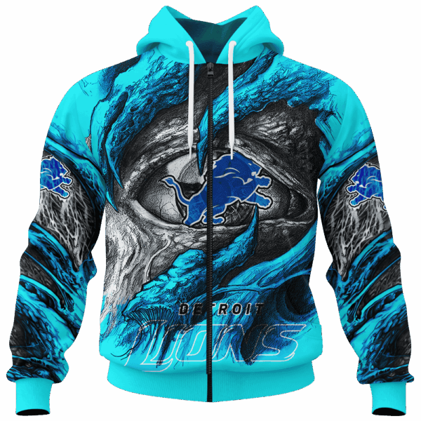 Lions Demon Eyes Limited Edition Hoodie T-shirt Sweatshirt All Merchandise - Image 4