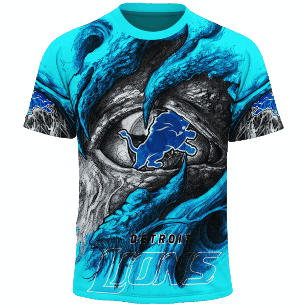 Lions Demon Eyes Limited Edition Hoodie T-shirt Sweatshirt All Merchandise - Image 5