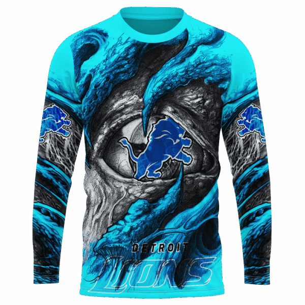 Lions Demon Eyes Limited Edition Hoodie T-shirt Sweatshirt All Merchandise - Image 7