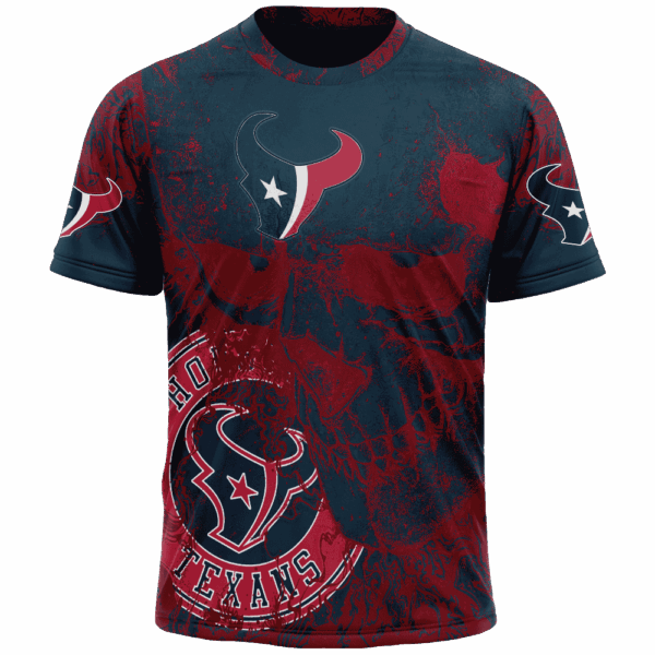 Texans Flowing Limited Edition Hoodie T-shirt Sweatshirt All Merchandise - Image 5