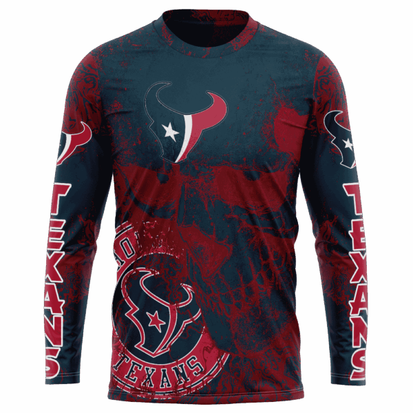 Texans Flowing Limited Edition Hoodie T-shirt Sweatshirt All Merchandise - Image 7