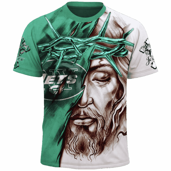 Jets Jesus Limited Edition Hoodie T-shirt Sweatshirt All Merchandise - Image 5