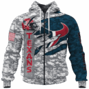 Texans Camo US Limited Edition Hoodie T-shirt Sweatshirt All Merchandise