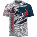 Texans Camo US Limited Edition Hoodie T-shirt Sweatshirt All Merchandise