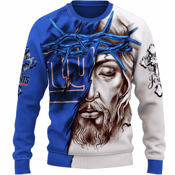 Giants Jesus Limited Edition Hoodie T-shirt Sweatshirt All Merchandise - Image 2