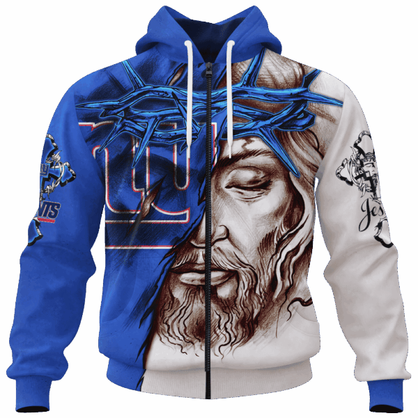 Giants Jesus Limited Edition Hoodie T-shirt Sweatshirt All Merchandise - Image 4