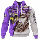 Vikings Jesus Limited Edition Hoodie T-shirt Sweatshirt All Merchandise