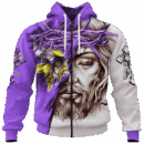 Vikings Jesus Limited Edition Hoodie T-shirt Sweatshirt All Merchandise