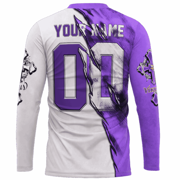 Vikings Jesus Limited Edition Hoodie T-shirt Sweatshirt All Merchandise - Image 8