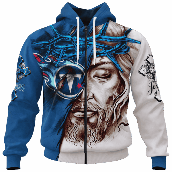 Titans Jesus Limited Edition Hoodie T-shirt Sweatshirt All Merchandise - Image 4