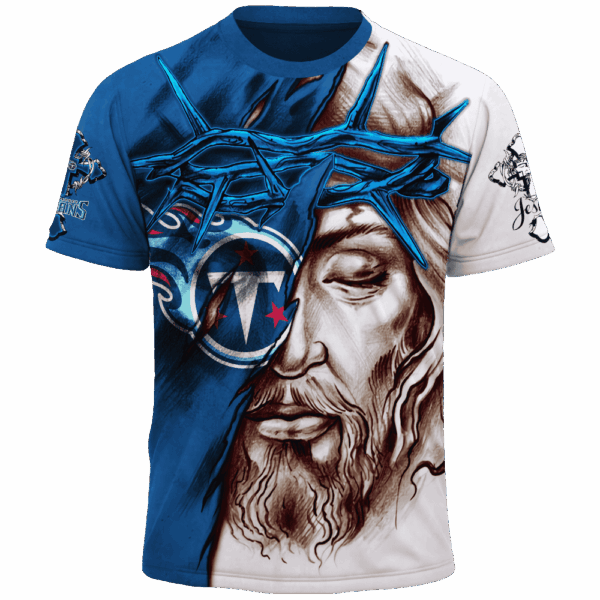 Titans Jesus Limited Edition Hoodie T-shirt Sweatshirt All Merchandise - Image 5
