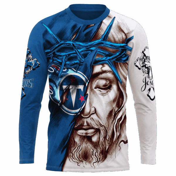 Titans Jesus Limited Edition Hoodie T-shirt Sweatshirt All Merchandise - Image 7