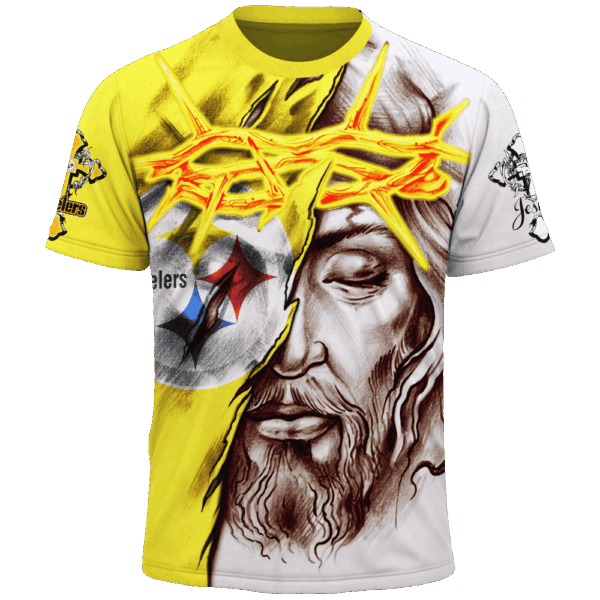 Steelers Jesus Limited Edition Hoodie T-shirt Sweatshirt All Merchandise - Image 5