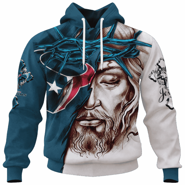 Texans Jesus Limited Edition Hoodie T-shirt Sweatshirt All Merchandise