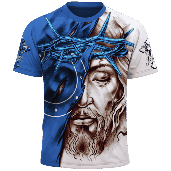 Colts Jesus Limited Edition Hoodie T-shirt Sweatshirt All Merchandise - Image 5