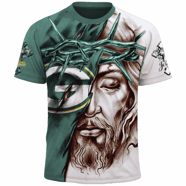 Packers Jesus Limited Edition Hoodie T-shirt Sweatshirt All Merchandise - Image 5