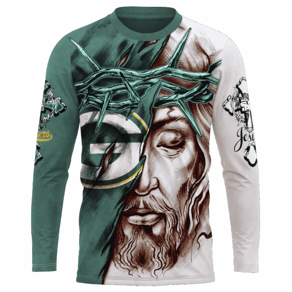 Packers Jesus Limited Edition Hoodie T-shirt Sweatshirt All Merchandise - Image 7