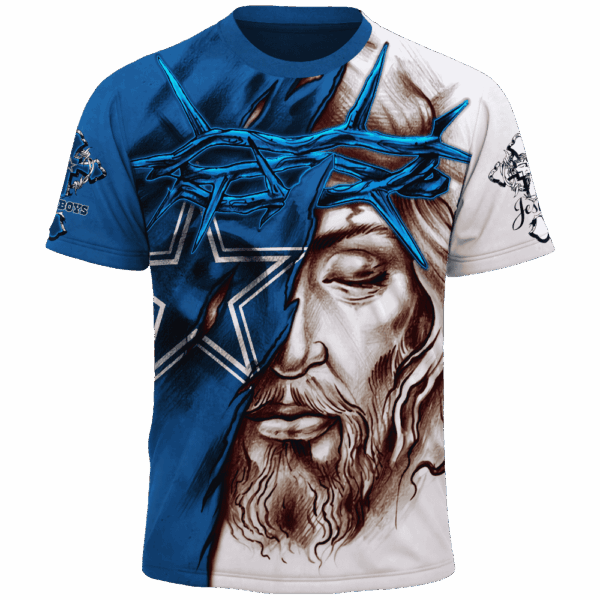 Cowboys Jesus Limited Edition Hoodie T-shirt Sweatshirt All Merchandise - Image 5