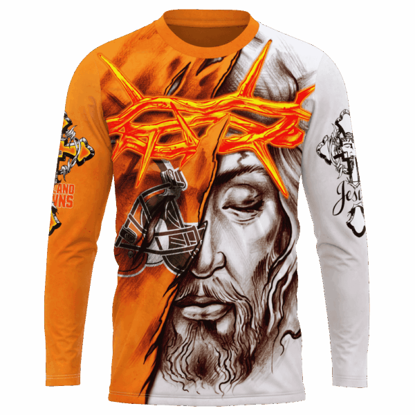 Browns Jesus Limited Edition Hoodie T-shirt Sweatshirt All Merchandise - Image 7