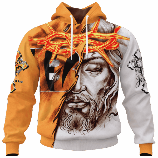 Bengals Jesus Limited Edition Hoodie T-shirt Sweatshirt All Merchandise
