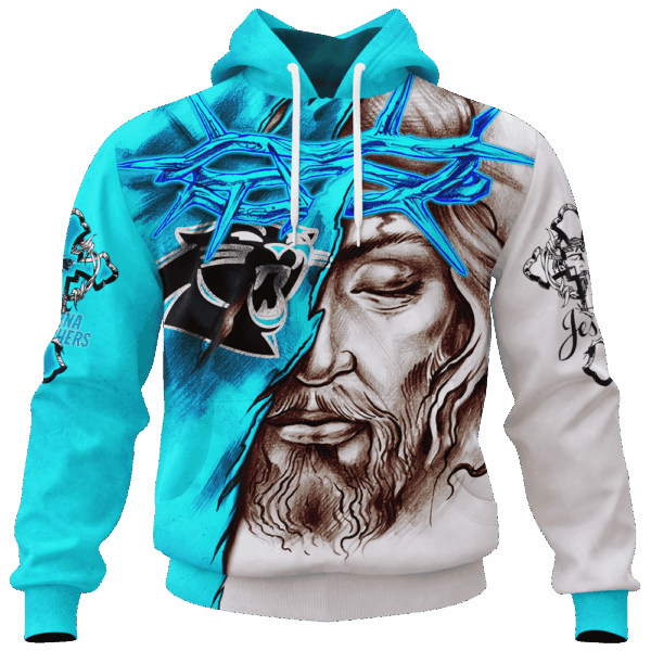 Panthers Jesus Limited Edition Hoodie T-shirt Sweatshirt All Merchandise