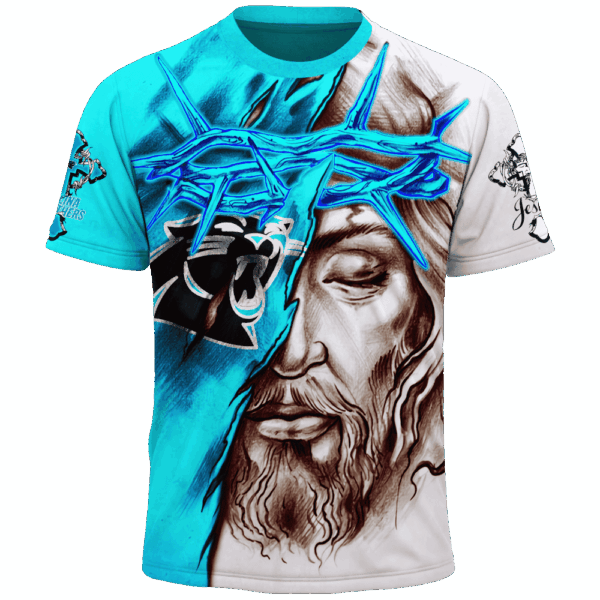 Panthers Jesus Limited Edition Hoodie T-shirt Sweatshirt All Merchandise - Image 5