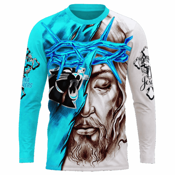 Panthers Jesus Limited Edition Hoodie T-shirt Sweatshirt All Merchandise - Image 7
